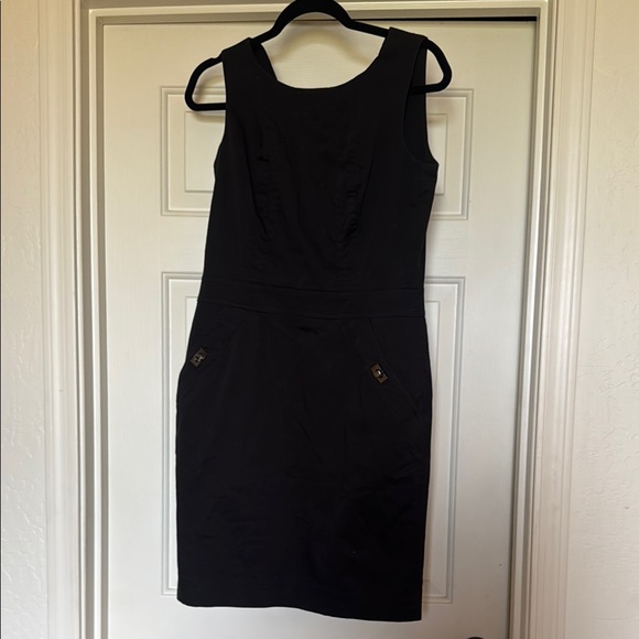 Calvin Klein Black Embellished Sheath Dress - Picture 1 of 4